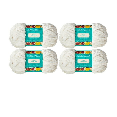 The Pioneer Woman Tonal Velvet Linen Yarn, 96 Yards, Pack of 4