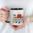 thumbnail image 3 of CafePress - Peanuts Gang Christmas - 11 oz Ceramic Mug - Novelty Coffee Tea Cup, 3 of 3