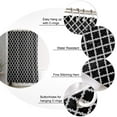 thumbnail image 2 of Shower Curtain Quatrefoil Black Shower Curtains for Bathroom Decor Classic Pattern Monochrome Element Shower Curtain Sets with Hooks Waterproof Fabric Bath Curtain Extra Long 72" X 84", 2 of 4