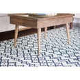 thumbnail image 5 of Mohawk Home Woodbridge Aztec Bands Denim Printed Area Rug, 5'x8', Cream & Navy, 5 of 5