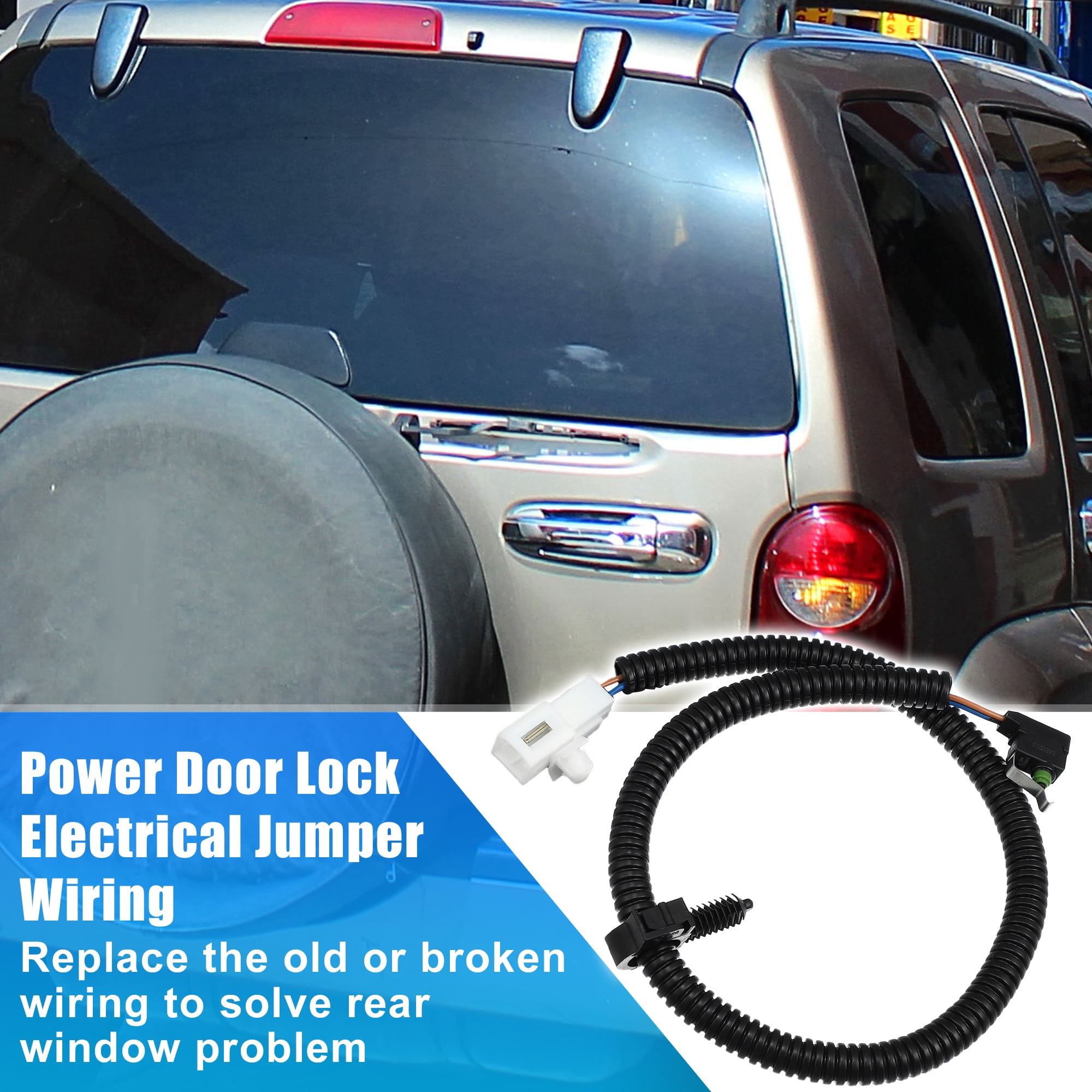 Unique Bargains Rear Liftgate Tailgate Wiring Micro Switch for Jeep Liberty 2004-2007 5143017AA Electrical Jumper Wiring