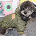 thumbnail image 2 of [Big Clear!]Pet Clothes Winter Thickening Outerwear For Hiking,Running,Exercise In Cold Weather for Small Medium Dog Long Sleeve Hooded Jacket, 2 of 6