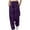 Purple, variant on Fleece Sweatpants for Women Casual Lounge Jogger Pants with Pockets Cozy Workout Gym Trousers