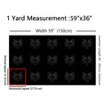 thumbnail image 3 of Castle Fairy Tiger Animal Boy Fabric by the Yard 3 Yards,Black Grey Sewing Fabric,Jungle Wildlife Fabric for Sewing,Lightweight Room Decor, 3 of 6