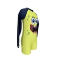 thumbnail image 2 of Traje De Baño Bob Esponja Completo De Maga Larga Para Niño Color Amarillo Talla 6, 2 of 4
