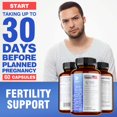 thumbnail image 5 of Men's Fertility Support Capsules - Supporting Men's Health and Reproductive Health - 60 Count, 5 of 8