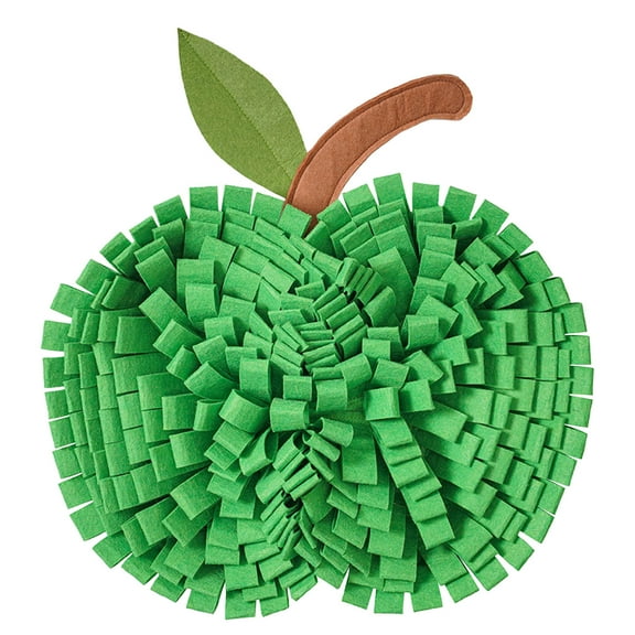 Dog Snuffle Mat for Foraging – Interactive Fleece Puzzle Toy | Slow Feeder Training Pad | Mental Enrichment, Digestion Aid | Portable, Foldable | 17 x 13 in | For Dogs, Cats, Rabbits, Small Pets