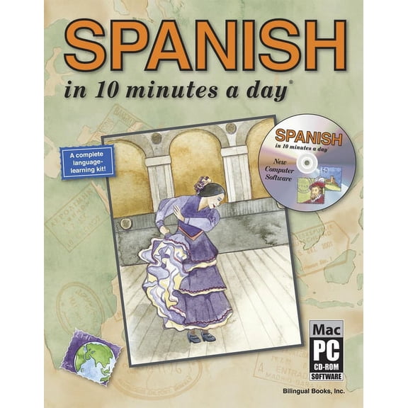 10 Minutes a Day: Spanish in 10 Minutes a Day(r) (Other)