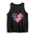 thumbnail image 6 of Danhjin Women Tank Top 4th of July Independence Day's Patriotic Print Sleeveless Tops Summer Casual Going out Party Holiday Graphic Tee, 6 of 6
