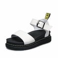 thumbnail image 2 of Women's Ankle Strap Summer Flat Sandals Chunky Platform Beach Shoe Size, 2 of 3
