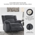 thumbnail image 6 of Signature Design by Ashley Burkner Dark Gray Power Recliner, 6 of 15