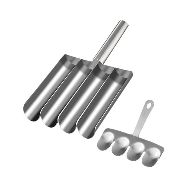 Herramienta creativa para hacer albóndigas, dispensador de albóndigas, accesorios de cocina, cuchara, herramienta para carne, bolas para hacer carne 4 individuales