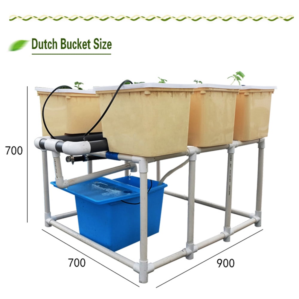 Buy EQCOTWEA Hydroponic Bato Bucket 6 Plant Site Grow Kit BoxType