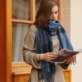 thumbnail image 3 of Moda mujer cómoda cálida invierno otoño manta bufanda moda suave, 3 of 5