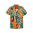 thumbnail image 4 of Men's Big & Tall Tropical Rayon Short-Sleeve Shirt, 4 of 6