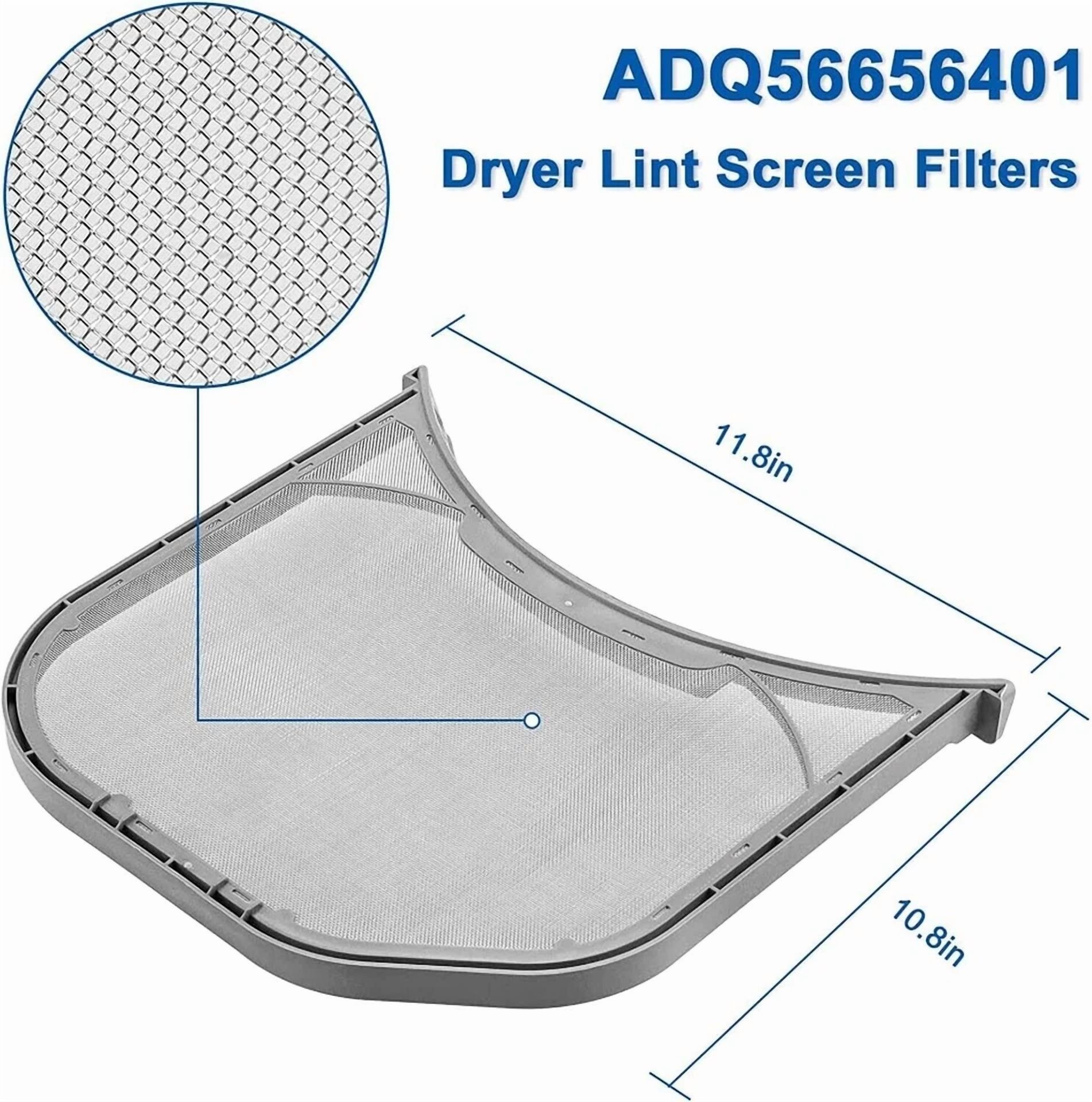 Adq56656401 Lint Filter Compatible With Lg Dryer Ap4457244, Ps3531962