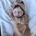 thumbnail image 2 of Muñeca Reborn Zero Pam Real Life de silicona suave para niña, 48 cm, 2 of 4
