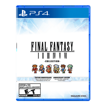 Final Fantasy I-VI Collection Anniversary Edition, PlayStation 4