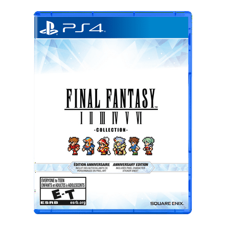 Final Fantasy I-Vi Collection Anniversary Edition for Playstation 4