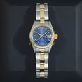 thumbnail image 5 of Pre-Owned Rolex Datejust 26MM 69173 Blue Dial Fluted Bezel Two Tone Yellow Gold Oyster Bracelet, 5 of 8