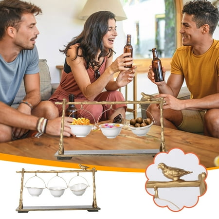 

Mittory Mini Snack Rack Bowl Rack With Removable Basket Storage Rack