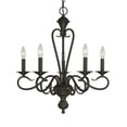 thumbnail image 2 of 515-BG Millennium Lighting Devonshire - 5 Light Chandelier-24.5 Inches Tall and 22.5 Inches Wide     -Traditional Installation, 2 of 2
