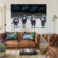 thumbnail image 3 of Nathan MacKinnon Cale Makar Mikko Rantanen Gabriel Landeskog Signed Poster Artworks Canvas Poster Room Aesthetic Wall Art Prints Home Modern Decor Gifts 16x24inch(40x60cm), 3 of 6