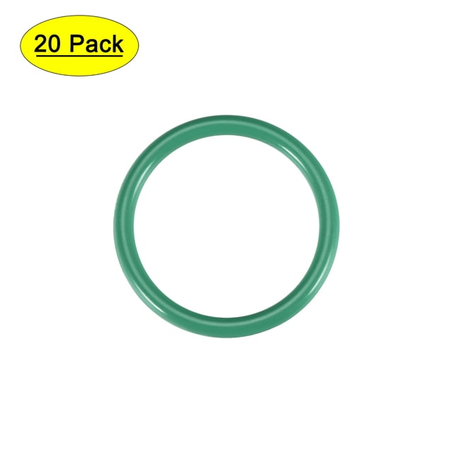 Uxcell Fluorine Rubber O-Rings, 34mm OD 27.8mm ID 3.1mm Width FKM Seal...