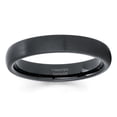 thumbnail image 2 of 4mm Wedding Ring,Black Tungsten Ring,Anniversary Ring,Engagement Ring,Tungsten Carbide Ring,Black Ring, 2 of 4