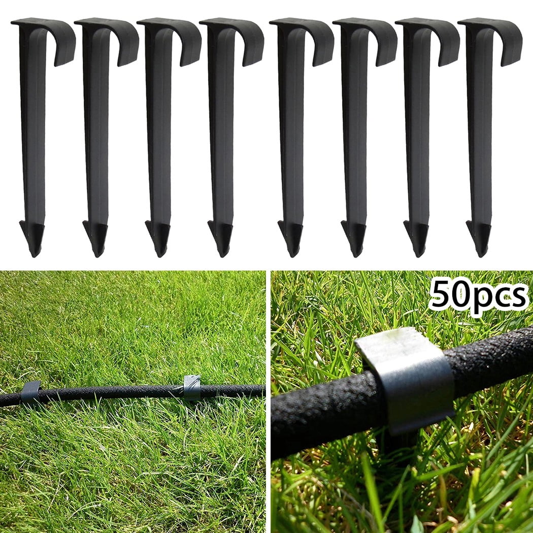 Ground/Hold Down Stakes Pegs for Irrigation Pipe 13mm ID 16mm OD COMPATIBLE 