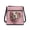 Beagle Pink Hoodie, variant on Rabbit and Clover Pattern Adjustable Strap Crossbody Purse for Travel, Water-Resistant Satchel Bag Adjustable Shoulder Strap Shoulder Purse for Women