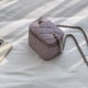 thumbnail image 3 of Bolso estilo nicho para mujer, bolso bandolera con cadena romboidal, bolso tipo sobre rojo con forma de boca Sense, bolso mini tipo caja de moda, 3 of 5