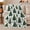 Mushroom Pines, variant on Evergreen Forest Pumpkin Patch autumn celebration, Rustic Botanical Portrait, Warm Flannel Blanket for Cabin and Lodge, Garden Lovers Thanksgiving Gift, Rustic Home Decor