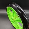 thumbnail image 4 of 4 Pcs Roue de Trottinette 200 mm Matériau PU Épaisseur de Roue 30 mm Roulement ABEC-7 Accessoires de Trottinette, Noir Transparent, 4 of 7