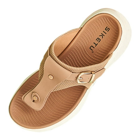 

Savings Clearance 2023! New Thick Soled Slippers Light Antiskid Comfortable Casual Sports Herringbone Slippers