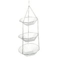 thumbnail image 2 of Mdesiwst 3 Tier Hanging Fruit Basket, Heavy Duty Wire Organizer  for Kitchen for Vegetables, Bread, 2 of 4