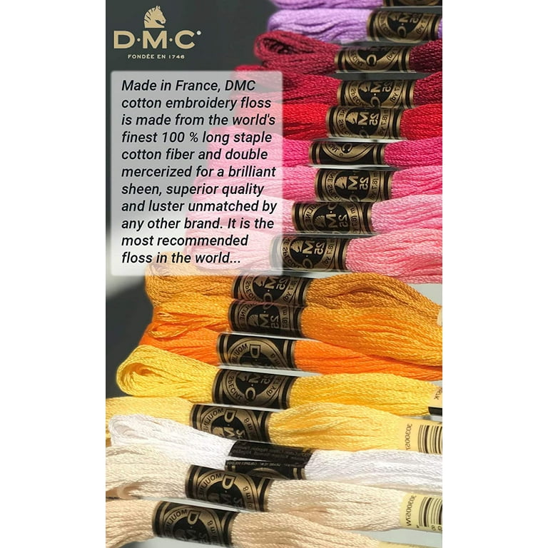 3-Pack DMC Size 6 Embroidery Floss #310 Black