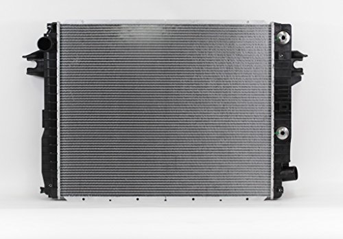 PRIMARY-Radiator Plastic Tank Aluminum Core Cooling Direct For//Fit 13490 13-16 RAM 2500 3500 6.7L Diesel Radiator