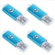 thumbnail image 1 of 4X Usb Memory Stick Flash Pen Drive U Disk para Pc Tv Color: Azul Capacidad: 16Gb, 1 of 8