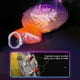 thumbnail image 2 of Lámpara de flash subacuática con luz de trampa de señuelo de pesca de caída profunda LED (un rojo púrpura), 2 of 7