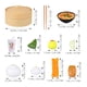 thumbnail image 2 of NuAbesty 2 Sets Kids Pretend Play Toy Cocina Cocina Juguete Alimentado Juguete Comida China Desayuno Comida Juego Juego, 2 of 7