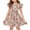 Vermilion, variant on Easter Girls Midi Dresses Teen Summer Elegant Flutter Sleeve Princess Dress Crew Neck Buuny Rabbit Print Dress (Red, 13-14 Years)