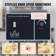thumbnail image 4 of KFFKFF Frozen Dessert Blender, 400W Rapid Ice Cream Maker Mixer Machine 4200RPM, Infinite Speed Regulation, 304 Stainless Steel Ice Cream Agitator, 3 Portable Cups, Create Diverse Ice Cream Tastes, 4 of 9