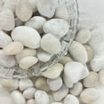 thumbnail image 6 of 38 lbs White River Rocks, 2-3 inch Polished Pebbles - Decorative White Stones for Indoor/Outdoor Use, Perfect for Plants, Vase Fillers, Aquariums, Fish Tanks, and Garden Landscaping, 6 of 8