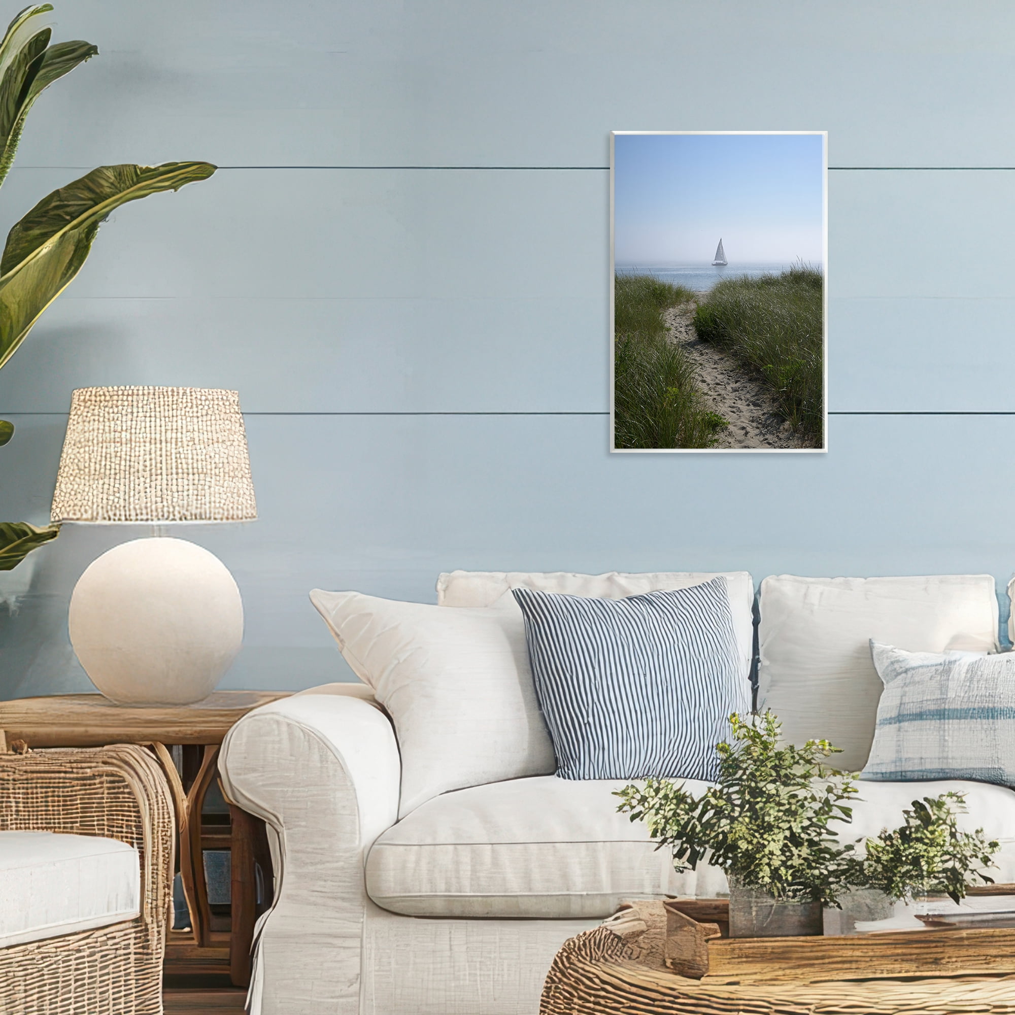Stupell Industries Path to Morning Sail Wall Plaque Art, design by JLM Photographs