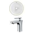 thumbnail image 1 of American Imaginations 15.75-in. W Undermount Sink Set White, 1 of 6