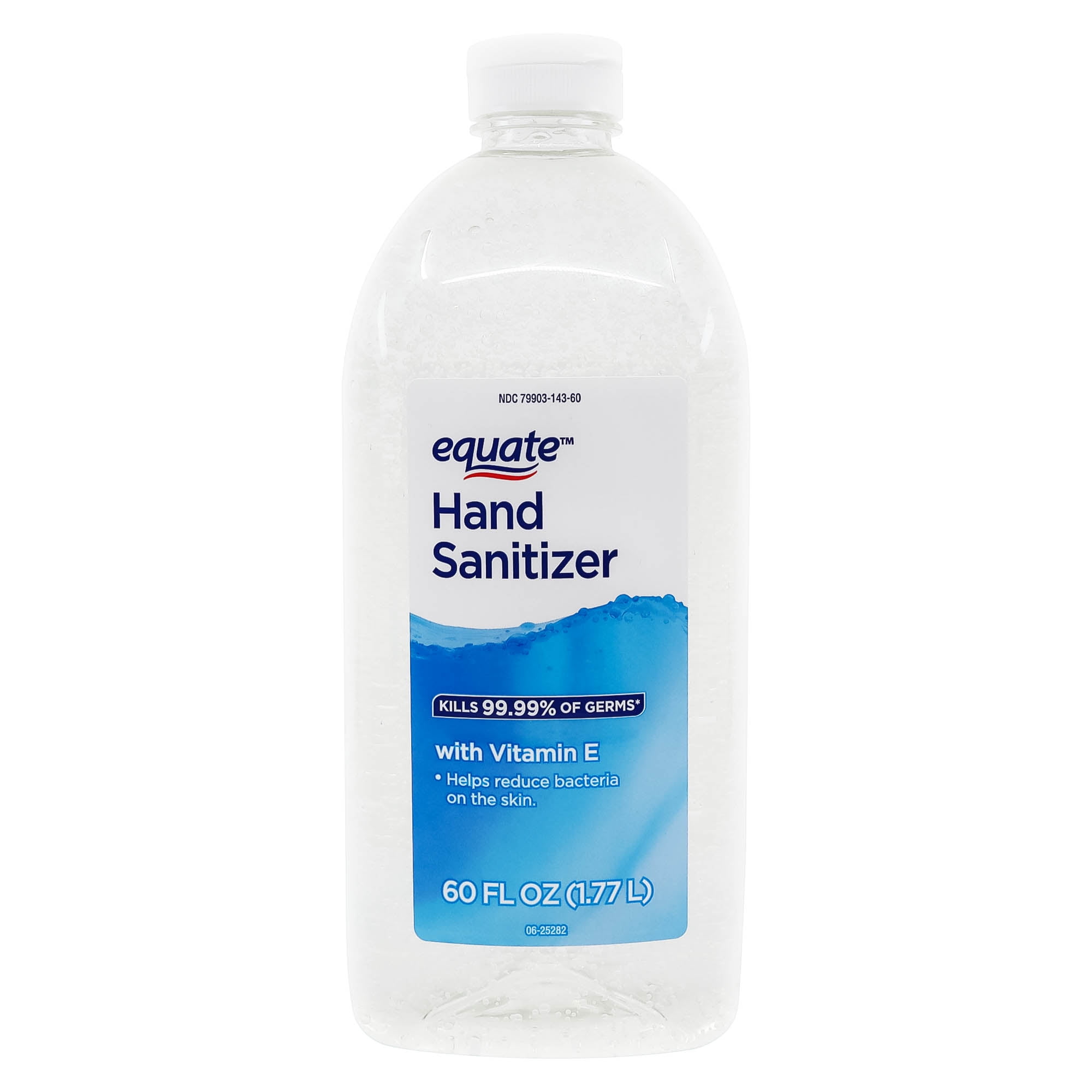 (3 pack) Equate Hand Sanitizer with Vitamin E, 60 fl oz