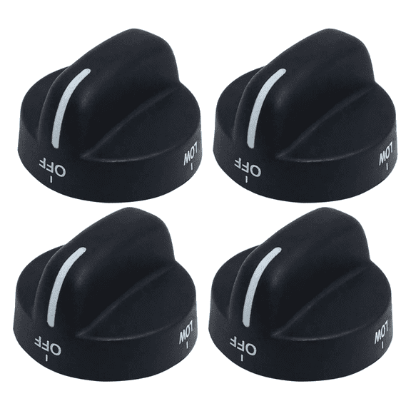Scaroo 8273103 Range Burner Knob Replaces WP8273103,8273111, PS11745570 4-Pack