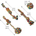 thumbnail image 5 of Juguete para perros ZHAOCHENG 4 piezas cuerda Masticar interactivo para perros pequeños/medianos, 5 of 5