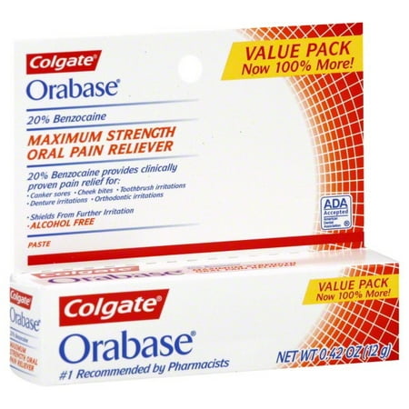 Colgate Orabase Paste 12 g (Pack of 2)